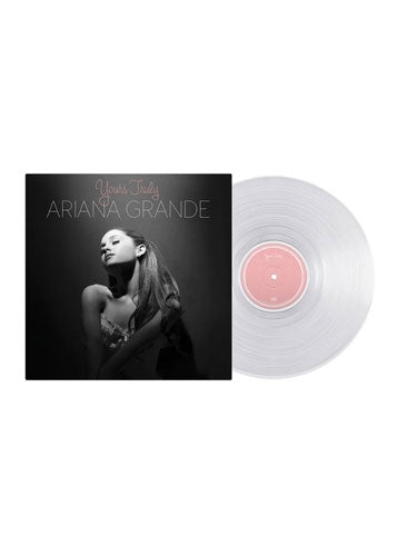 Ariana Grande - Yours Truly - Import Clear & White Swirl Vinyl LP Record