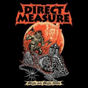 Direct Measure - Might And Might Alone - Import Yellow & Red Splatter Vinyl LP Record