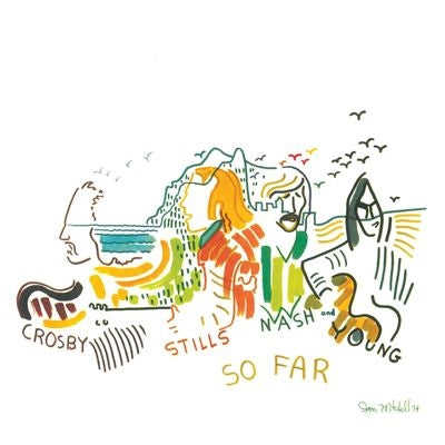 Crosby, Stills, Nash & Young 、 The Stills 、 Young 、 Crosby 、 Nash - So Far - Import Vinyl LP Record