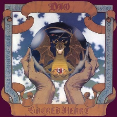 Dio - Sacred Heart - Import Yellow Vinyl LP Recurd