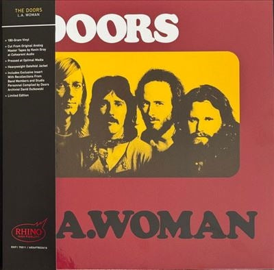 The Doors - L.A. Woman (2024 Remaster)(Hi-Fi)(Indies) - Import Vinyl LP Record
