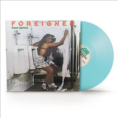 Foreigner - Head Games - Import Translucent Light Blue Vinyl LP Record