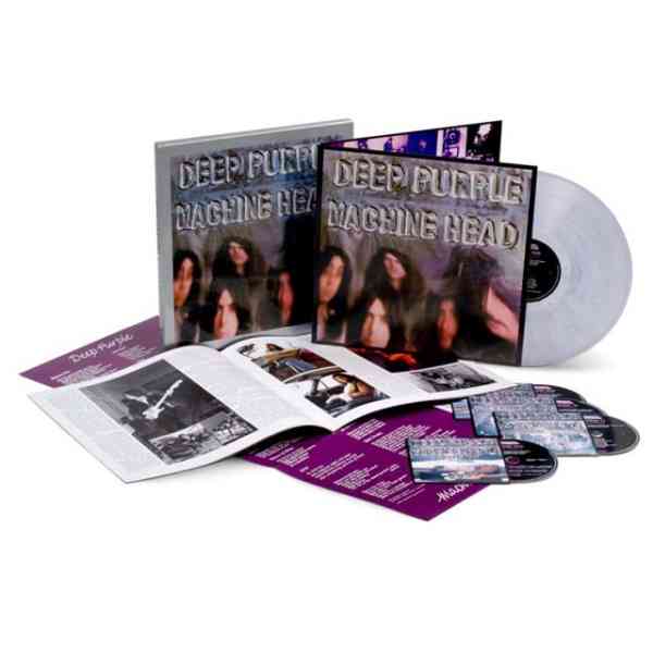 Deep Purple - Machine Head (Super Deluxe Edition) - Import 3CD+Blu-ray Audio+LP Record