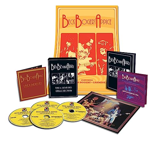 Beck, Bogert And Appice - Live In Japan 1973, Live In London 1974 - Import 4 CD