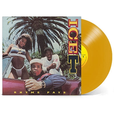 Ice-T - Rhyme Pays - Import Yellow Vinyl LP Record Limited Edition
