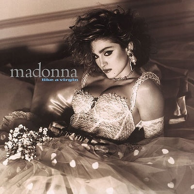 Madonna - Like A Virgin - Import Clear Vinyl LP Record