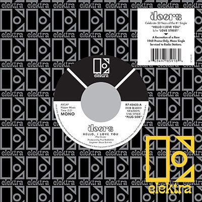The Doors - Hello, I Love You - Import 7’ Single Vinyl Record