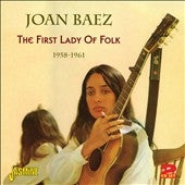 Joan Baez - The First Lady of Folk 1958-1961 - Import 2 CD