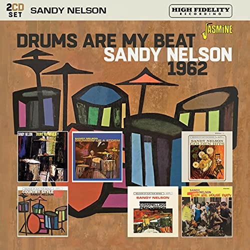 Sandy Nelson - Drums Are My Beat, 1962 - Import  CD