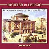 Svatoslav Richter - Sviatoslav Richter in Leipzig 1963 - Import CD