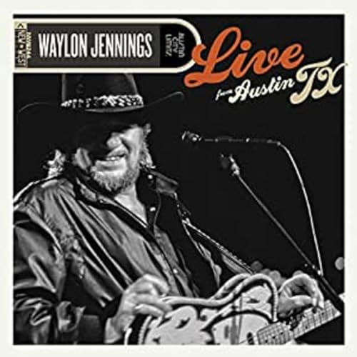 Waylon Jennings - Live From Austin TX, 1989 - Import Colored Vinyl 2 LP Record