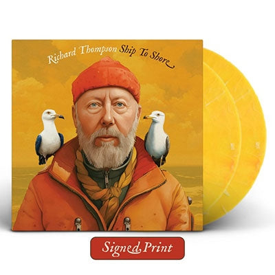 Richard Thompson - Ship To Shore - Import Marbled Yellow Vinyl 2 LP Record