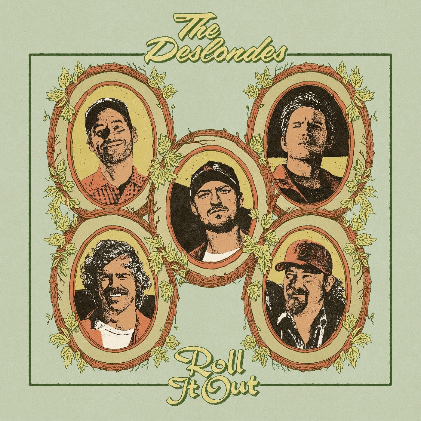 The Deslondes - Roll It Out (Indie Exclusive） - Import Pylon Orange Vinyl LP Record