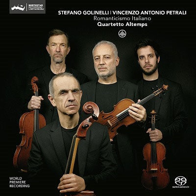 Quartetto Altemps - Golinelli, Stefano : Straing Quartet Quartetto Altemps +Vincenzo Antonio Petrali (Hybrid) - Import SACD Hybrid
