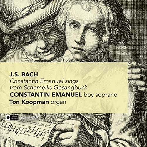 Bach (1685-1750) - Schemellis Gesangbuch, etc : C.Emanuel(Bs)Koopman(Org) - Import CD