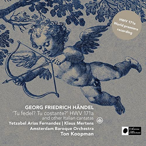 Handel (1685-1759) - Cantatas : Ton Koopman / Amsterdam Baroque Orchestra, Y.A.Fernandez(S)Mertens(B) - Import CD