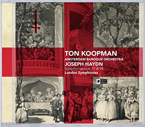 Haydn (1732-1809) - Symphonies Nos, 97, 98, : Koopman / Amsterdam Baroque Orchestra - Import CD