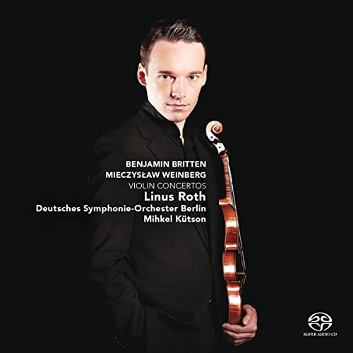 Vainberg (1919-1996) - Vainberg Violin Concerto, Britten Violin Concerto : Linus Roth(Vn)Kutson / Berlin Deutsches Symphony Orchestra (Hybrid) - Import SACD Hybrid