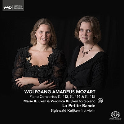 Marie Kuijken & Veronica Kuijken - Wolfgang Amadeus Mozart: Piano Concertos Kv. 413-415 - Import SACD Hybrid