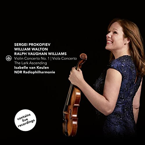 Prokofiev (1891-1953) - Prokofiev Violin Concerto No.1, Walton Viola Concerto, etc : Van Keulen(Vn, Va)Manze / Keri-Lynn Wilson / Hanover NDR Philharmonic - Import CD