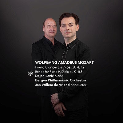 Dejan Lazic & Bergen Philharmonic Orchestra & Jan Willem De Vriend - Mozart: Piano Concertos Nos. 20 & 12 / Rondo For Piano In D Major, K. 485 - Import CD