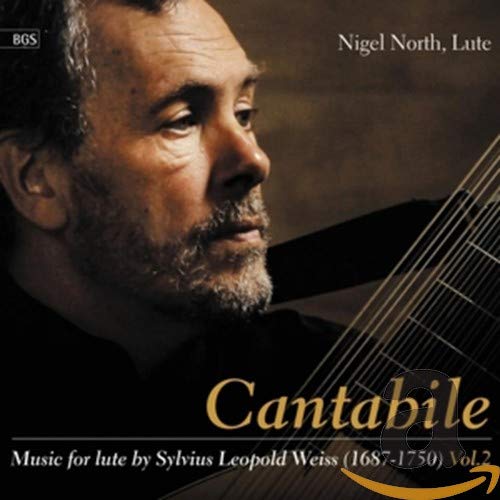 Sylvius Leopold Weiss - Cantabile - Music for Lute by Sylvius Leopold Weiss Vol.2 - Import CD