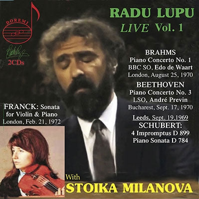 Radu Lupu - Radu Lupu Live Vol. 1 - Import 2 CD