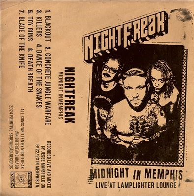 Nightfreak - Midnight In Memphis - Import Cassette Tape