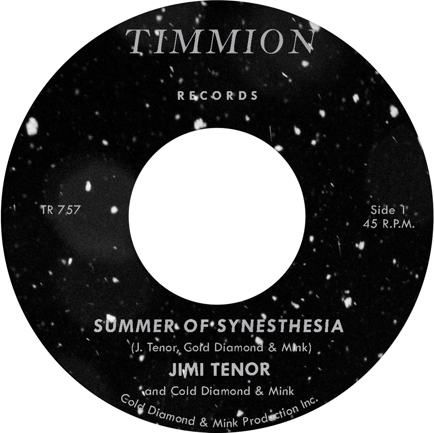 Jimi Tenor  -  Summer Of Synesthesia  -  Import Clear Vinyl 7 inch Record