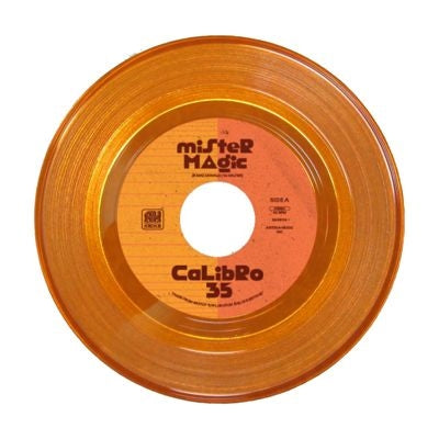 Calibro 35 - Mister Magic / Vitamin C - Import Transparent Orange Vinyl 7 inch Single Record Limited Edition