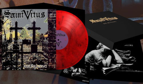 Saint Vitus - Die Healing - Import Marble Red Vinyl LP Record Limited Edition