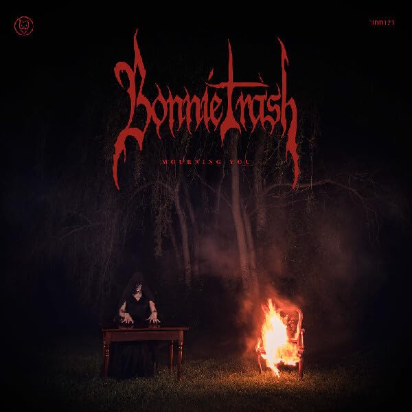 Bonnie Trash - Mourning You - Import Blood Red In Black Vinyl LP Record