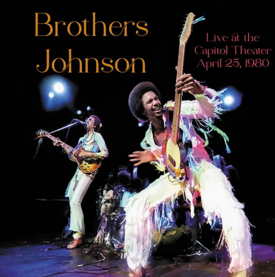 Brothers Johnson - Live At The Capitol Theater April 25, 1980 - Import Blue Marble Vinyl LP Record Limited Edition