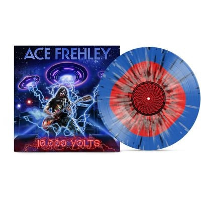 Ace Frehley - 10,000 Volts - Import Blue/Red Vinyl LP Record