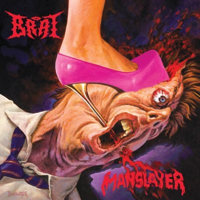Brat - Manslayer - Import Black Splatter Vinyl LP Record