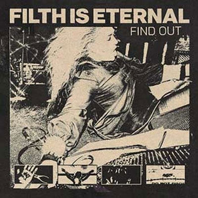 Filth Is Eternal - Find Out - Import Glow In The Dark Green Vinyl LP Record Limited Edition