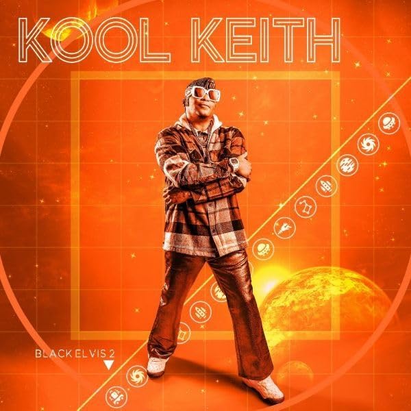 Kool Keith - Black Elvis 2 - Import Electric Orange Vinyl LP Record