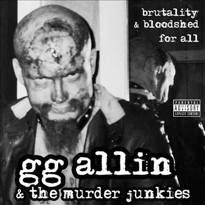 G.G. Allin & The Murder Junkies - Brutality and Bloodshed for All＜Colored Vinyl＞ - Import LP Record