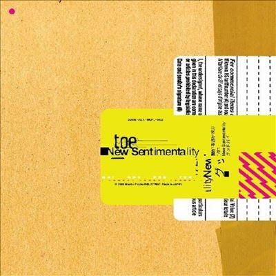 Toe - New Sentimentality - Import Tan & Clear Color-in-Color Vinyl LP Record Limited Edition