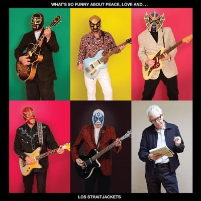 Los Straitjackets - What's So Funny About Peace Love & Los Straitjacks - Import Yellow Vinyl LP Record