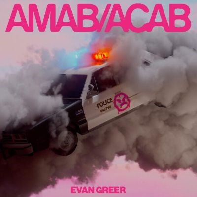 Evan Greer - Amab/Acab - Import Clear & Pink Vinyl LP Record
