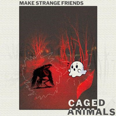 Caged Animals - Make Strange Friends - Import Colored Vinyl LP Record Limited Edition