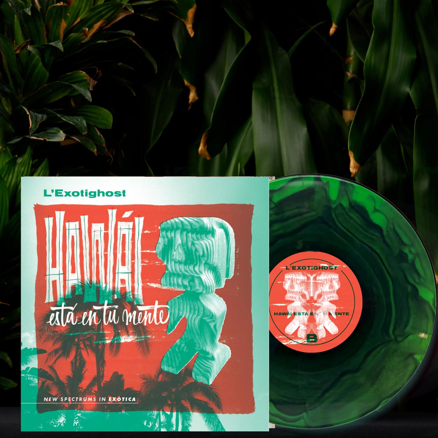 L'Exotighost - Hawai Esta En Tu Mente - Import Emerald Waves Vinyl LP Record