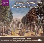 Philip Langridge - Songs from Pleasure Garden - Import CD