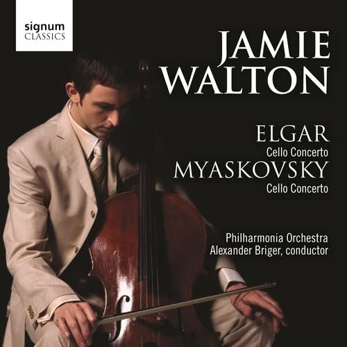 Elgar (1857-1934) - Cello Concerto: J.walton(Vc)Briger / Po +miaskovsky - Import CD