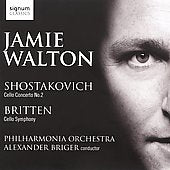 Jamie Walton - Shostakovich: Concerto for Cello & Orchestra / Symphony for - Import CD
