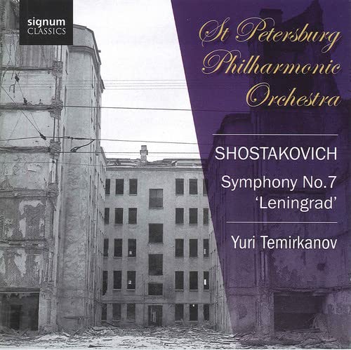 Shostakovich, Dmitri (1906-1975) - Symphony No, 7, : Temirkanov / St Petersburg Philharmonic (2008 Live) - Import CD