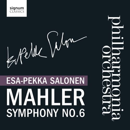 Mahler (1860-1911) - Symphony No, 6, : Salonen / Philharmonia Orchestra - Import CD