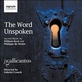 Gabriel Crouch & "Gallicantus" (Chorus) - Word Unspoken - Import CD