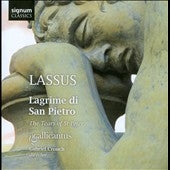 Gabriel Crouch & "Gallicantus" (Chorus) - Lassus: Tears of St Peter - Import CD